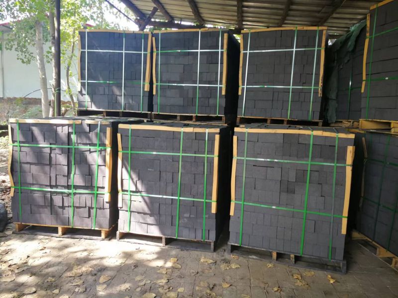 防腐焙燒碳磚、防腐焙燒浸漬碳磚工藝流程圖